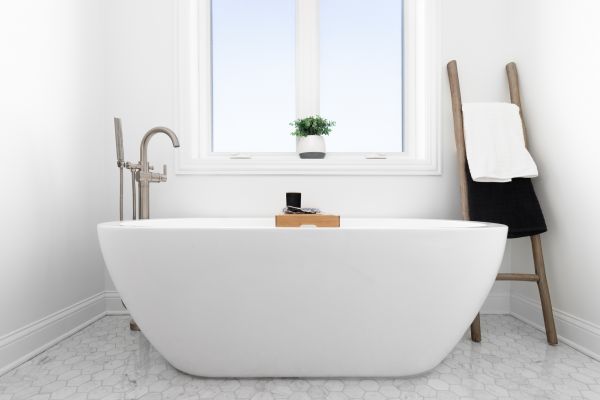 Freestanding Tub Installation in Brecksville