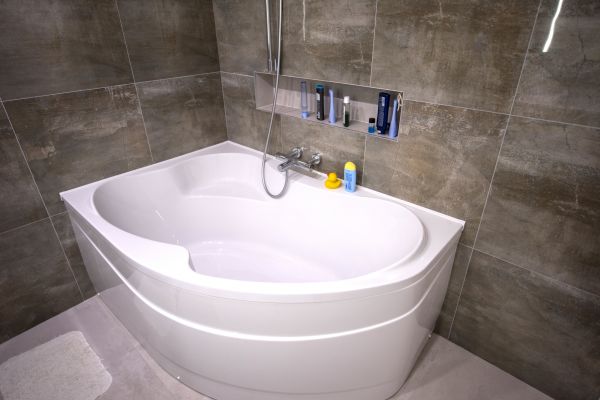 Large Bathtub Installation in Brecksville